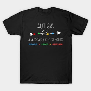 Autism A Mosaic of Strengths T-Shirt